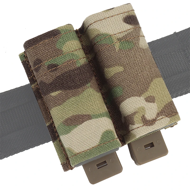 Tactical Pistol Magazine Pouch Military Fast 9mm Single Mag Bag Double
