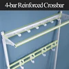 Coat Rack And Shoe Bench Bedroom Porch Hanging Clothes Rack With Shoe Changing Stool Wardrobe Clothing Household Entryway Bench 3