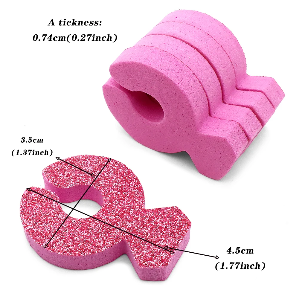 20Pcs Sponge Toe Separators For Hand And Feet Nail Polish Application Luxury Sponge Finger Separators Pedicure Supplies Manicure