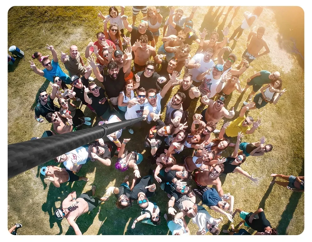Description Picture 5 of itemSelfie Stick for Insta360 X4 X3 One X2 Bullet Time Rotating Handle Tripod Insta 360 Aluminium Alloy Selfie Stick Accessories