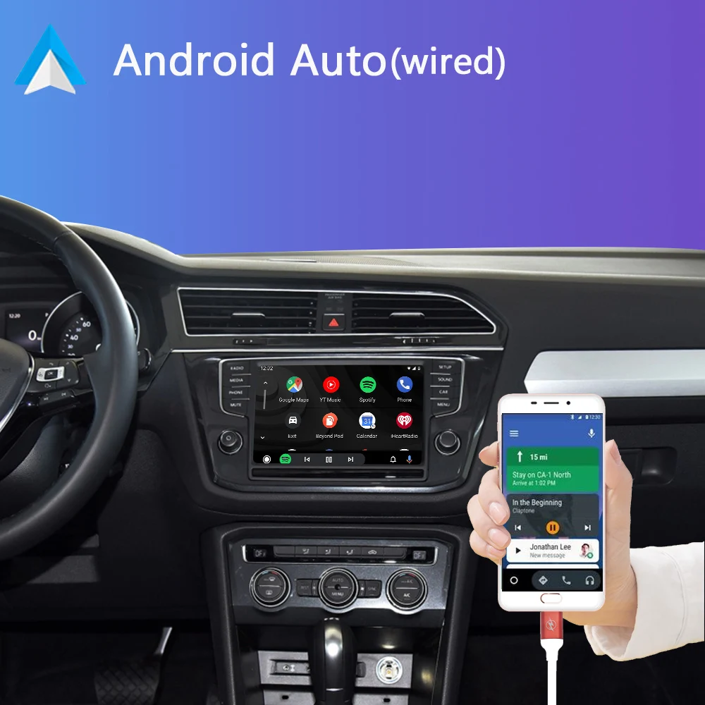 VW ٰ Skoda Octavia A5  7  Passat B8 ̷ ũ MIB MIB2   Carplay ȵ̵ ڵ  