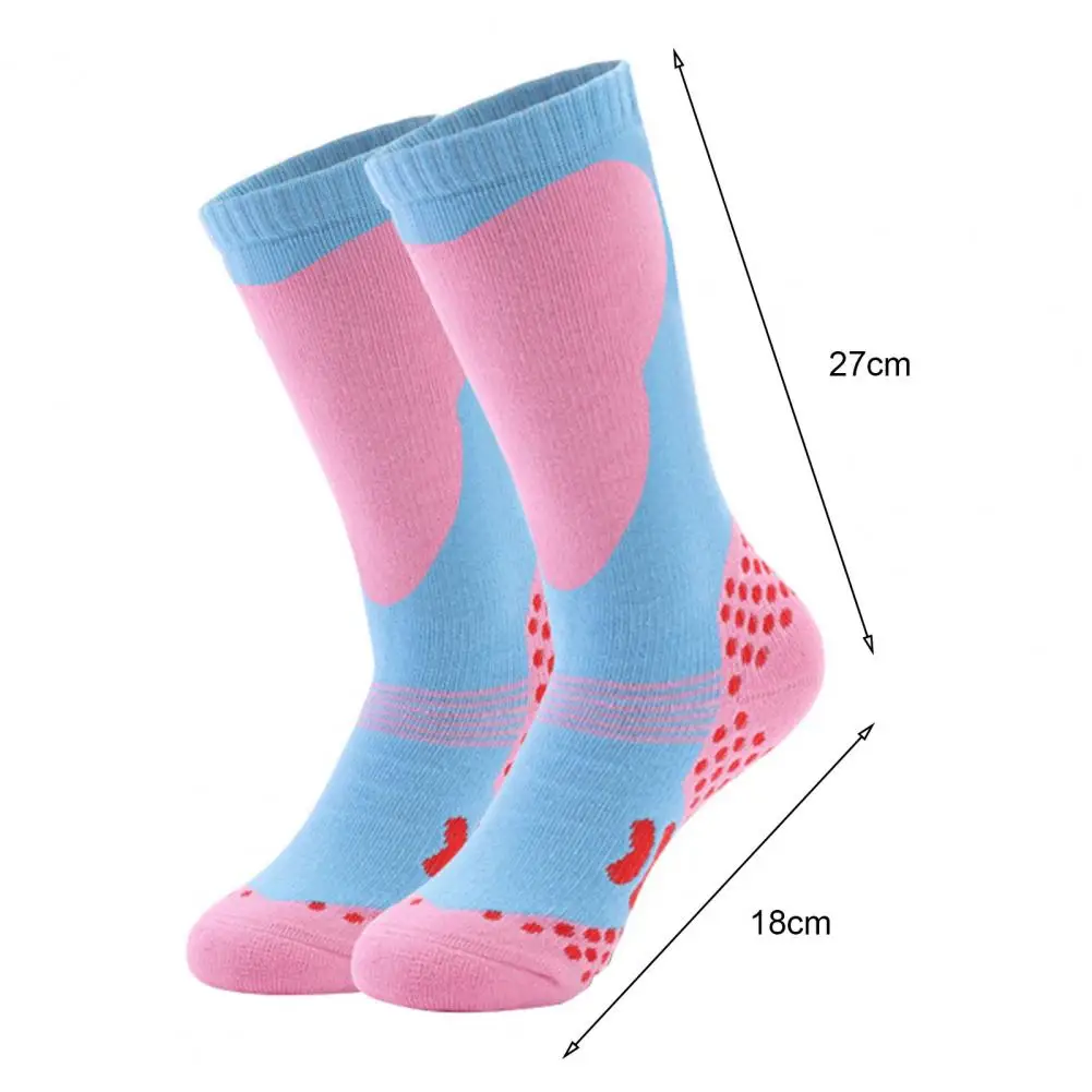 Children Ski Socks Sweat-absorbing Ski Socks Children Winter Thermal Long-tube Cotton for Boys Girls Sweat for Skiing sports socks