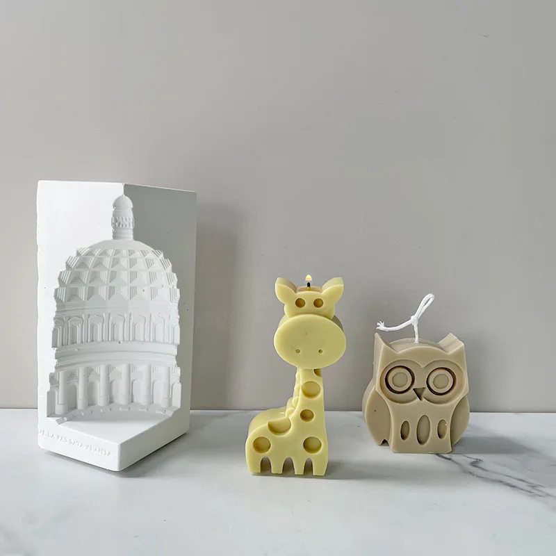 Dinosaur-Themed Silicone Molds for Aromatherapy & Resin Crafts