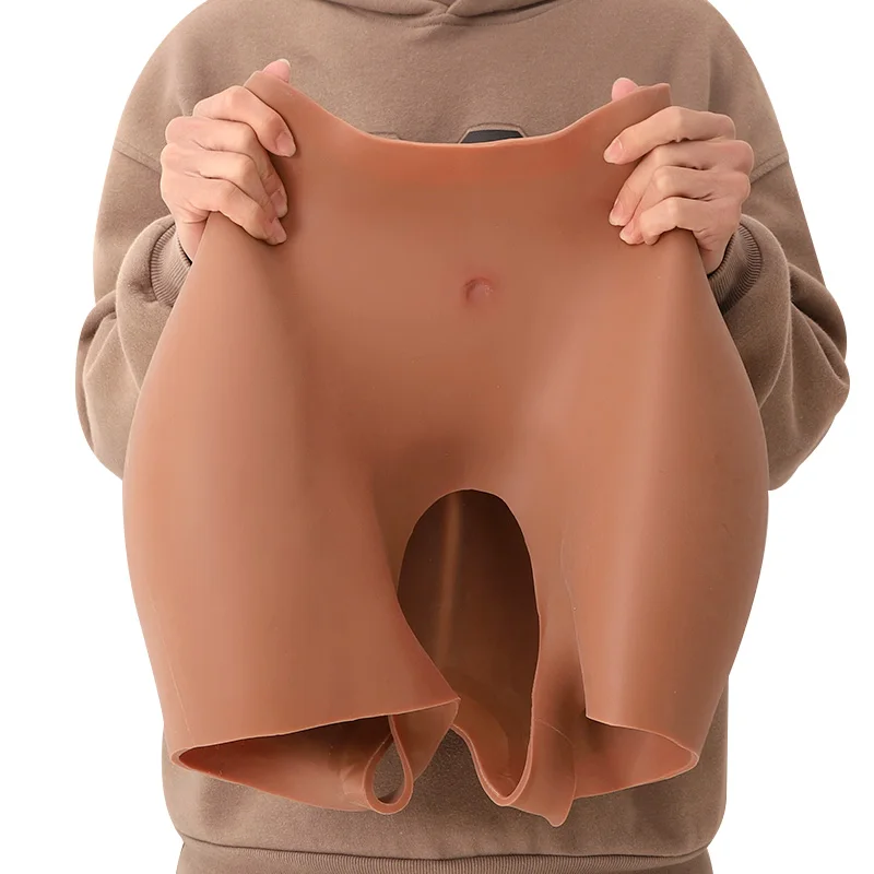 Oversize Shape Sexy Bum Realistic Silicone False Butt Enhancing Pants Plump Woman Hip Ass Panties Artificial Silicon Buttocks