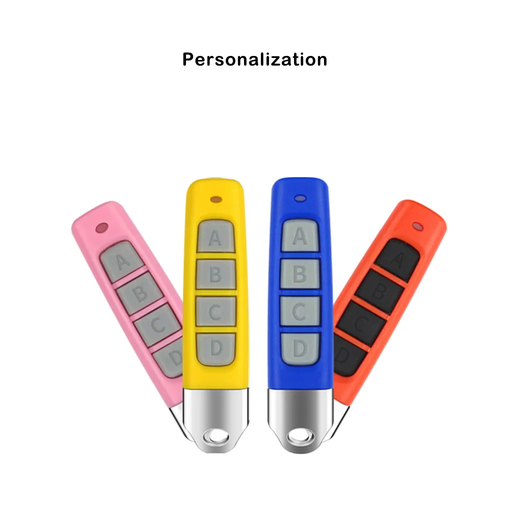 

4Pcs Auto Garage Door Remote Control Replacement Gate Duplicators Opener