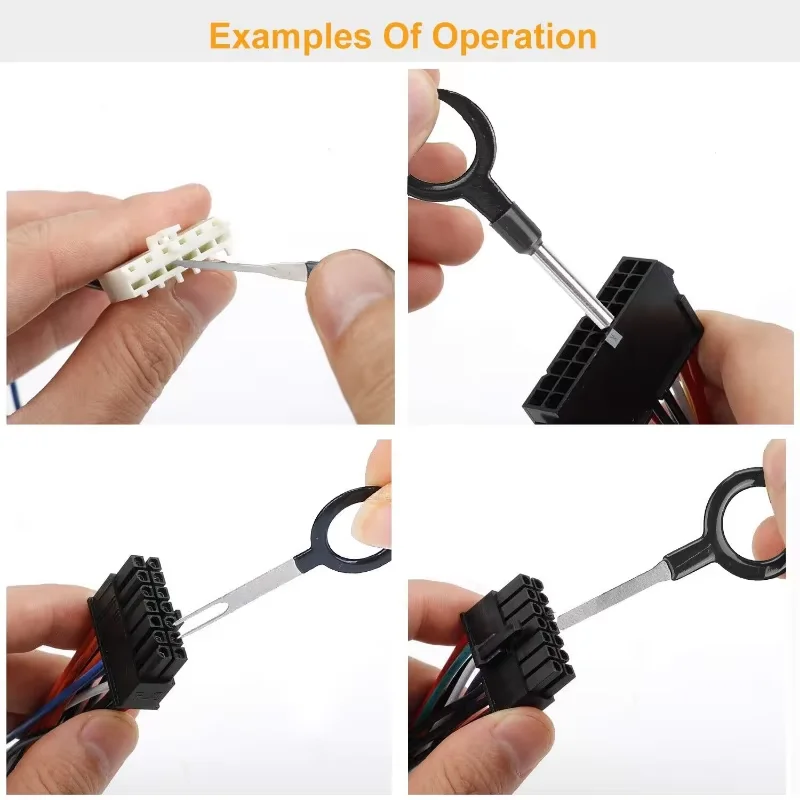 Car Terminal Extractor 41pcs Universal Car Terminal Removal Repair Tool Wire Plug Connector for Car Terminals Disassembly Hand Tools