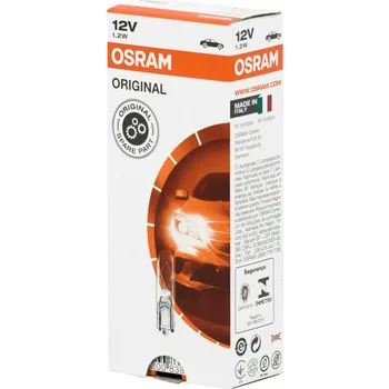 Osram-미니 바텀리스 괴테주 전구, 12V 1.2W T5 2721 10 개