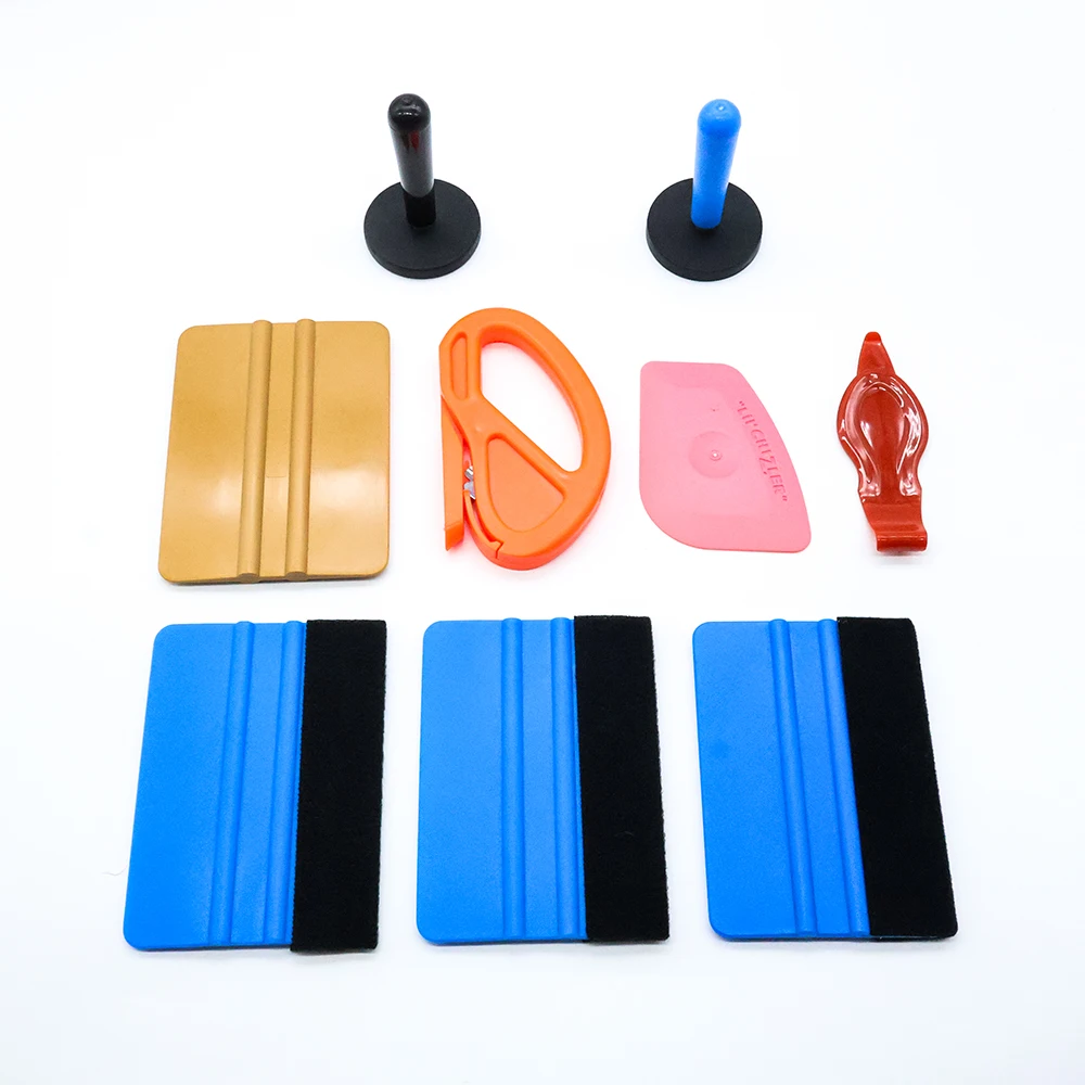 26-Piece Professional Car Wrap Tool Set Scrapers Film Cutting Knife Positioning Film Application Tools Gloves