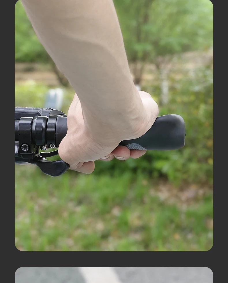 1-teilige Fahrradlenkergriffe für Komfort – ergonomischer Stil zur Handmüdung und zur Verbesserung der Kontrolle – perfektes Fahrradzubehör – Detail 16