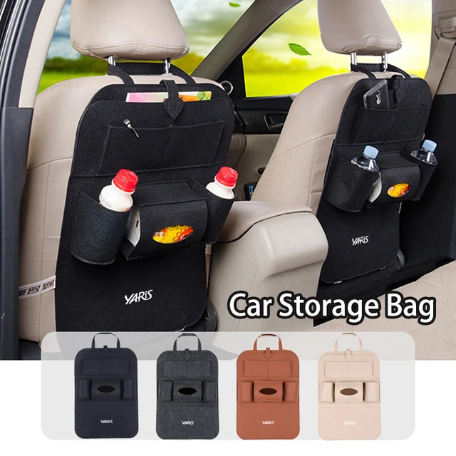 Car Seat Storage Bag Multifunctional Hanging Pocket Organizer For Toyota  Prado 90 120 150 J90 J120 J150 LC90 LC150 Yaris 2022 - AliExpress