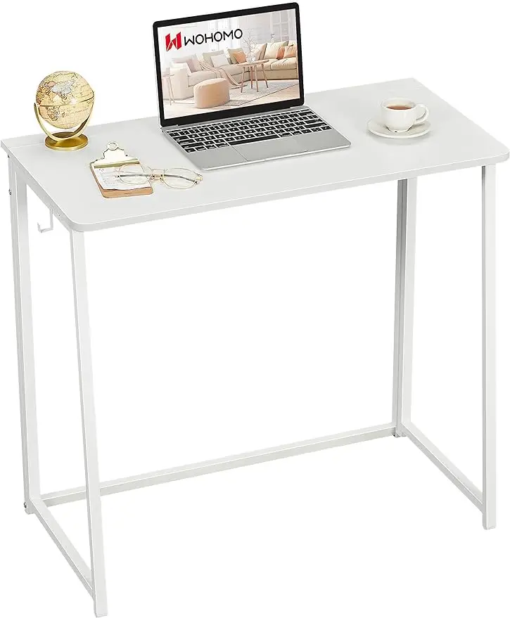 WOHOMO Folding Desk, Small Writing Desk 39.4