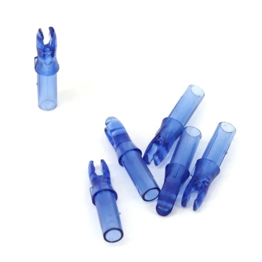 Archery arrow nocks 50pcs Archery Arrow Internal Nocks For ID 6.2mm Carbon Fiberglass Arrow Shaft DIY Archery Accessories