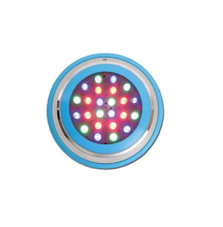 

Swimming Pool Accessories LED Stainless Steel ABS IP68 Waterproof Pool Light RGB Color