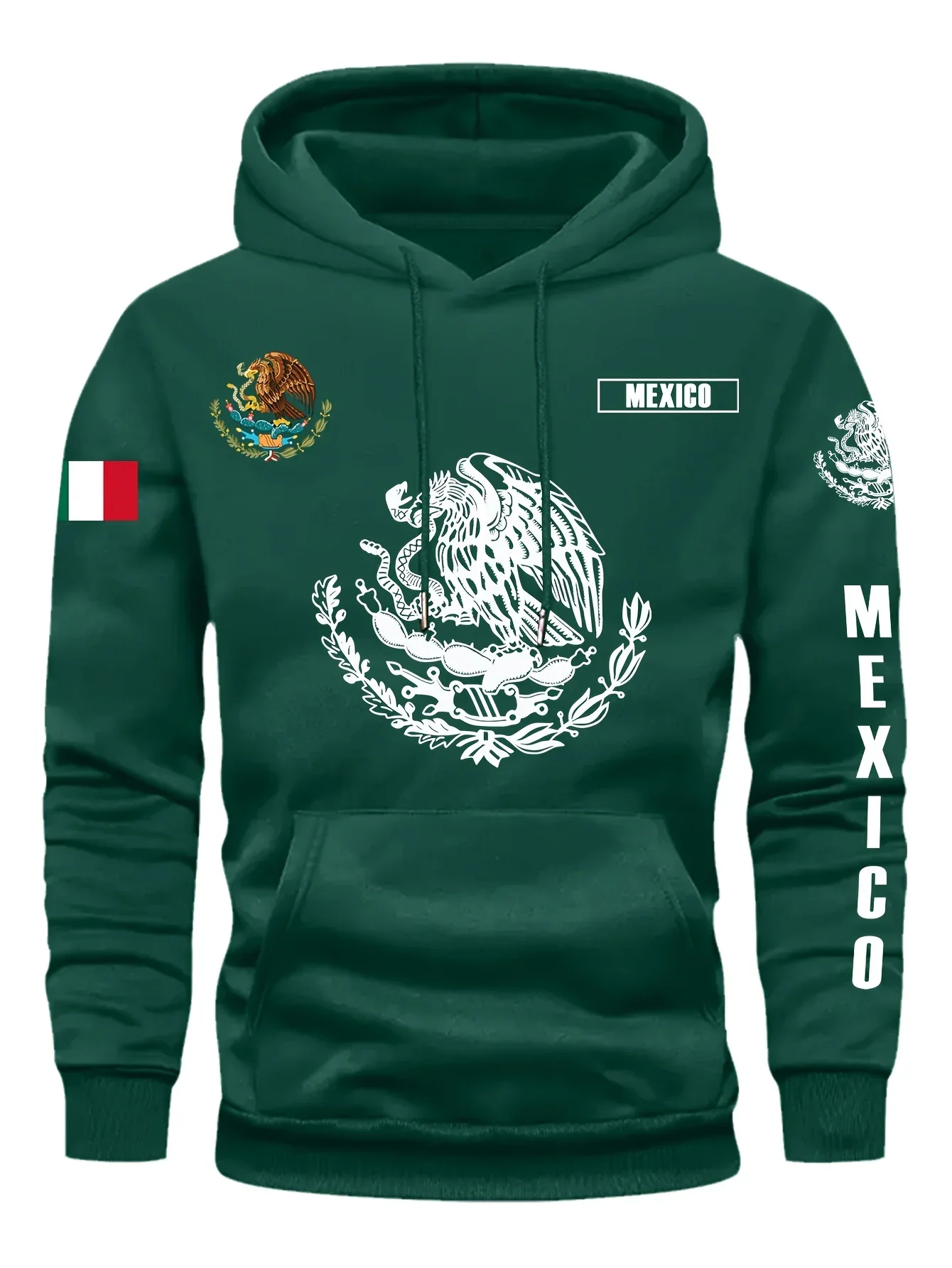 2026 Modell Herren Modischer und Luxuriöser Bedruckter Langarm-Pullover mit Kapuze - Trendiger Frühlings- und Herbststil - Sportbekleidung – Detail 7