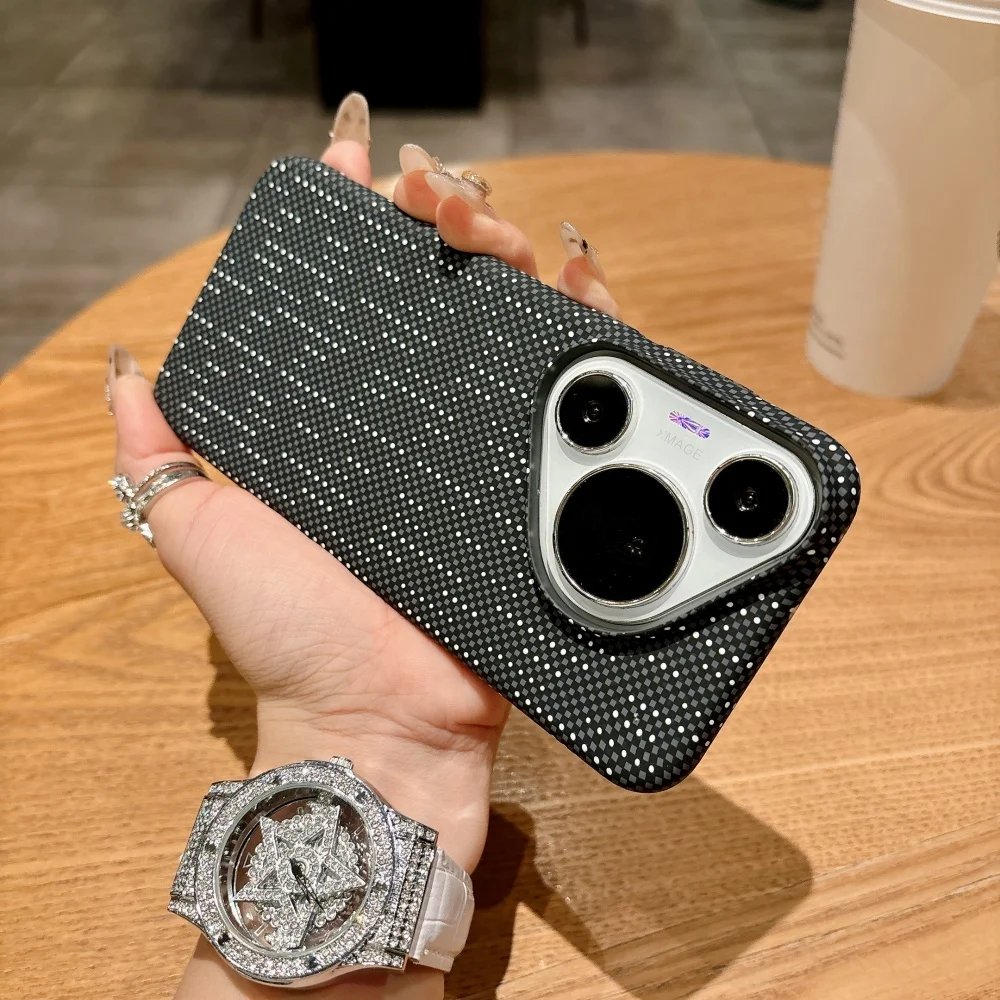 MagSafe Ultrathin Carbon Fiber Texture Magnetic Phone Case - Wireless Charging Shockproof Cover
