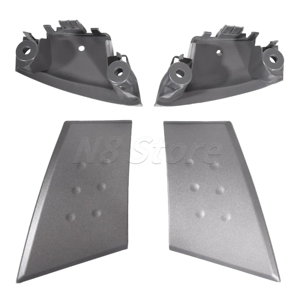 HSEAMALL Poignée De Porte Intérieure Noire Avec Serrure Et Clé