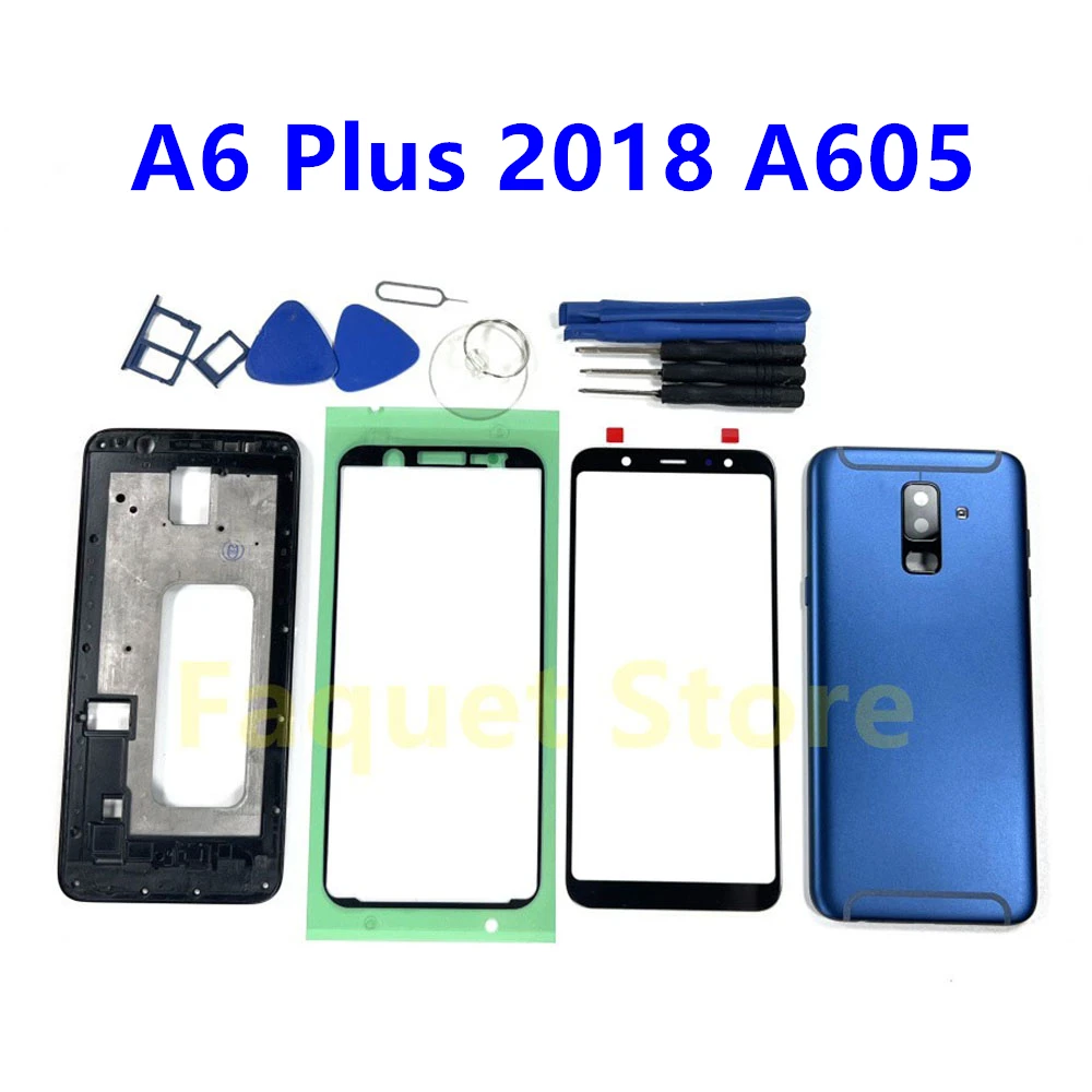 Para SAMSUNG Galaxy A6 Plus 2018 A605 SN-A605FN Full Habitação Capa ...