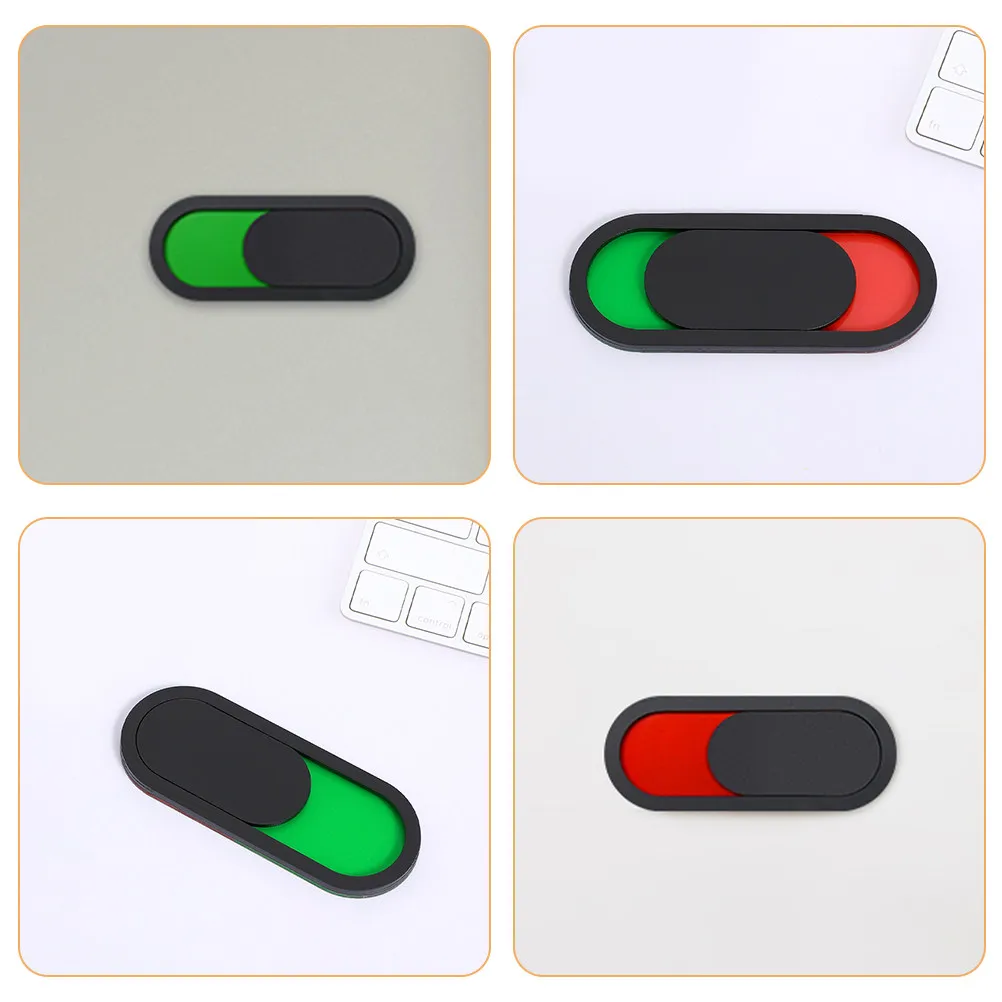 6개입 상업용 및 매장 간판용 아크릴 슬라이드 표시기, 사무실, 화장실, 회의실 문용, 자가 접착식, 사용중 표시