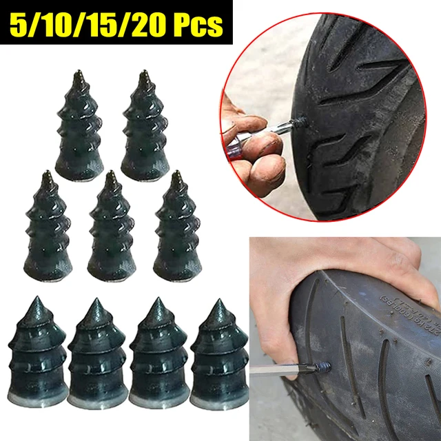 Vacuum Tyre Repair Set Nail Kit for Wheels Car Motorcycle Scooter Rubber Tubeless Tire Repair Tool Glue Free Repair Tire Nail