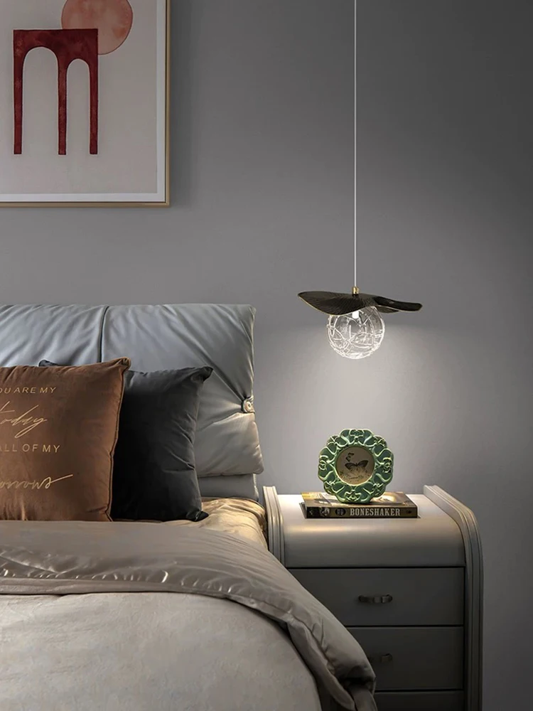 

New Bedside Chandelier Modern Minimalist Creative Bedroom Small Chandelier Light Luxury Lighting Net Red Bar Restaurant Lamp