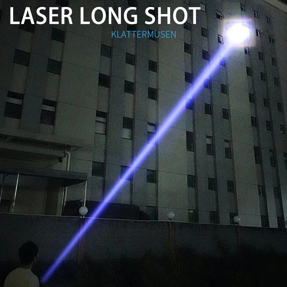 Laser Torch T6 LED Strong Powerful Flashlight Type-C Rechargeable 24000mAh/11200mAh Torch 100W Home Outdoor High Power Zoom Torc