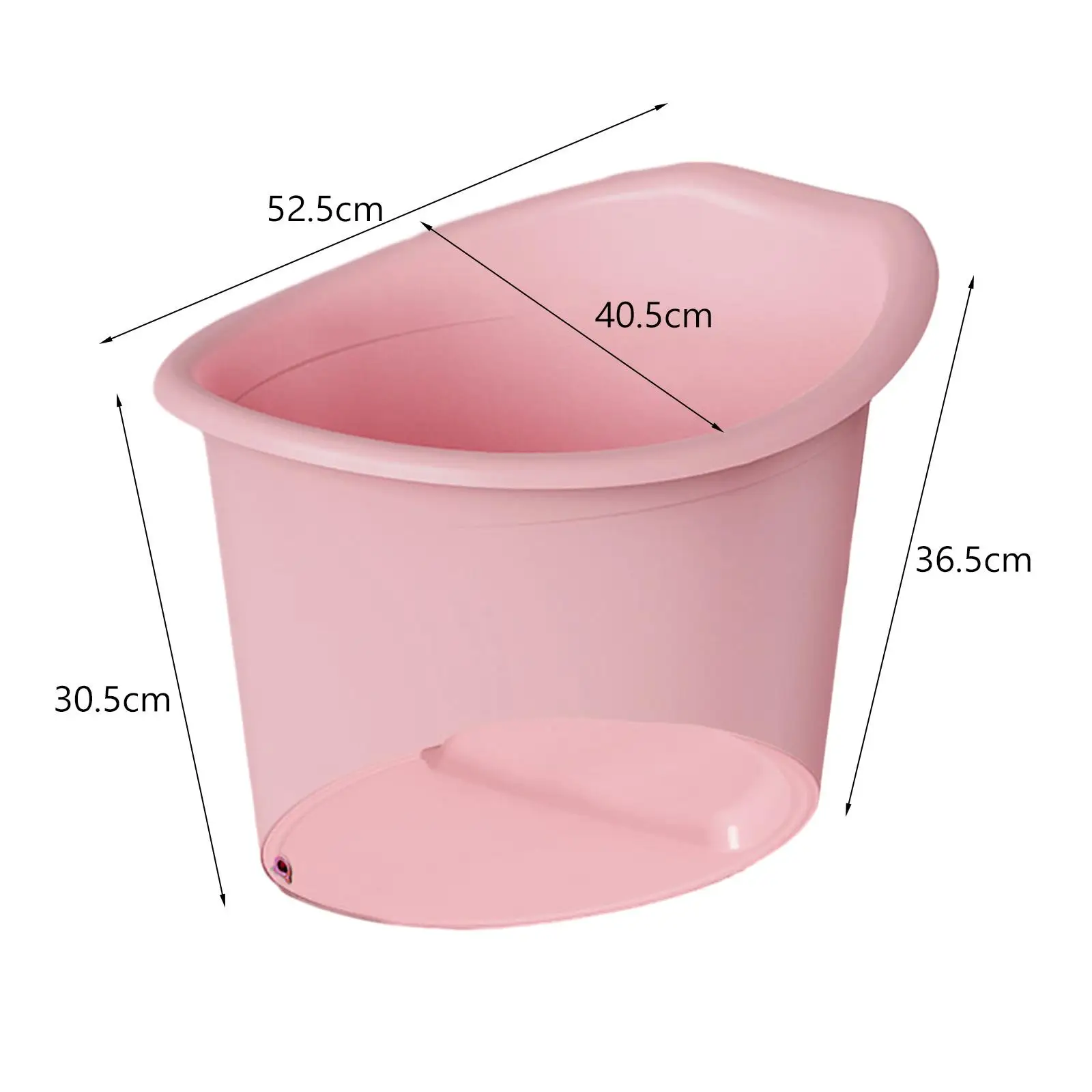 Infant Bath Bucket Thickened Anti Slip Baby Bath Tub for Boys and Girls Kids