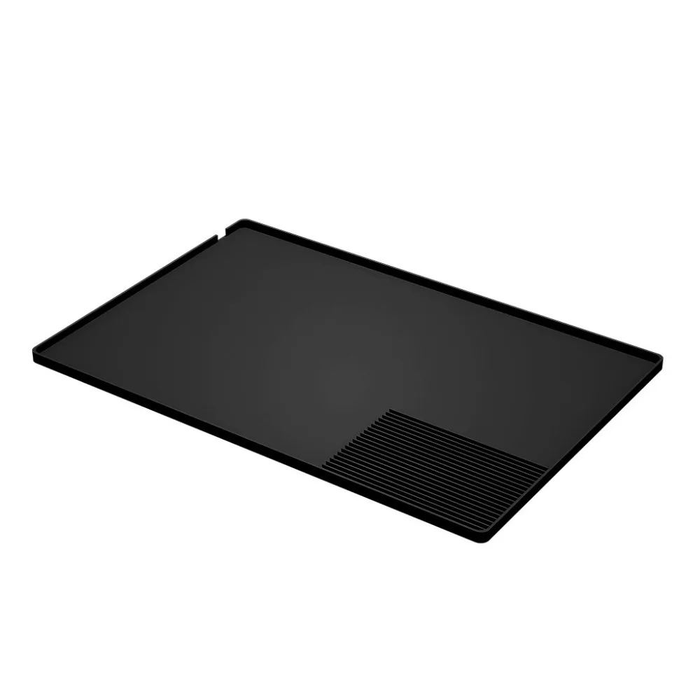Silicone Coffee Mat, 24'' X 16'' Bar Mat With Detachable Dish Drying Mat For Countertops, Fits Under Coffee Maker, Machine, Espresso Machine, Dish Rack