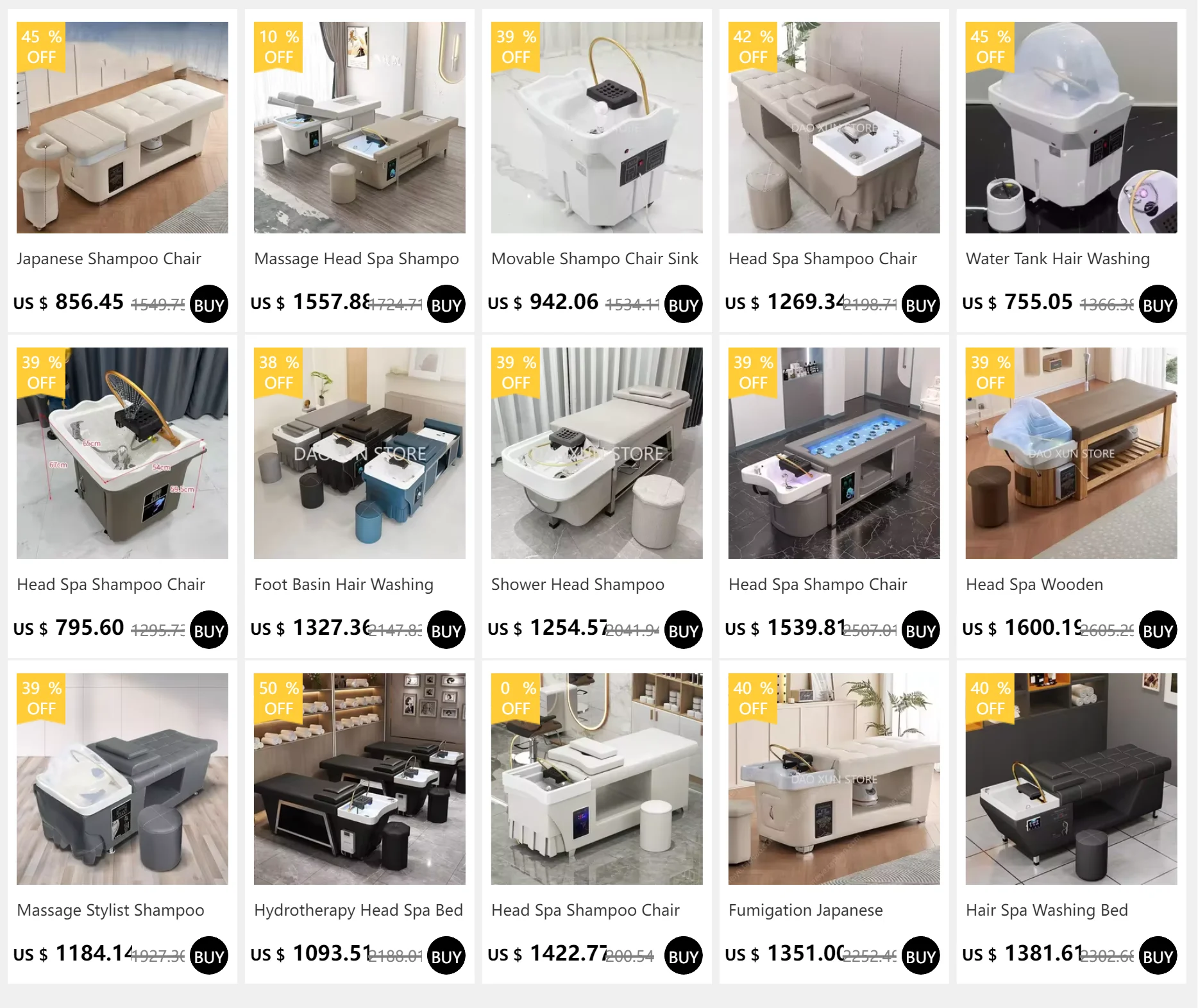 Description Picture 2 of itemHair Washbasins Stretcher Spa Salon Chair Stylist Barber Wash Shampoo Bed Chinese Pedicure Economic Equipment Massage Aesthetic