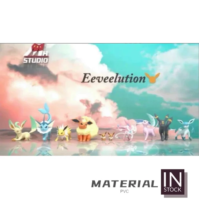 Eevee Family フィギュア Pre order】DM-STUDIO Pokemon Eevee family 02 Resin Statue