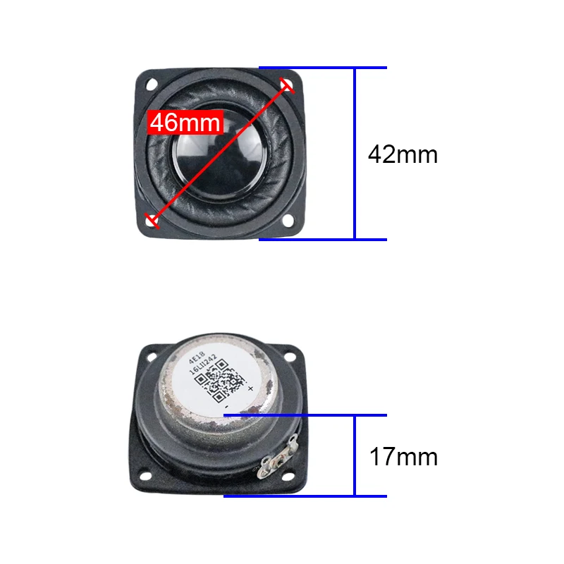 For Harman 1.5 inch 42mm Full Range Speaker High-end 4ohm 4W Neodymium Buetooth Speaker High sensitivity large Stroke 2PCS 5