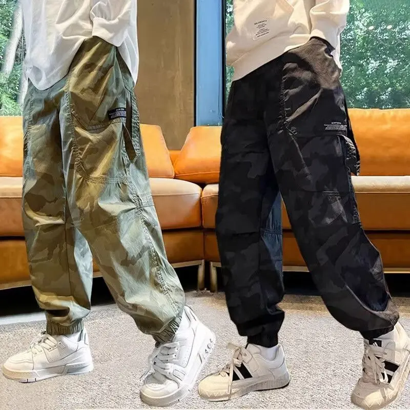 

Camouflage Workwear Pants For Men's Spring And Autumn New Trend Loose And Versatile Leggings Casual Pants