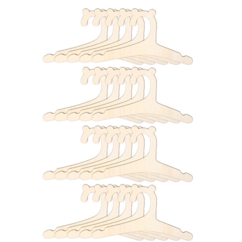

Wooden Kids Hangers For Clothes 9In Kids Baby Toddler Children Wooden Hangers For Clothes&Pants 20Pcs