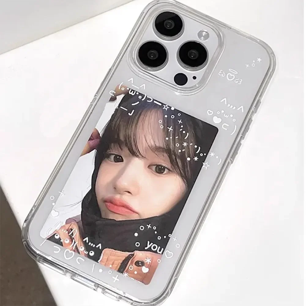 Korean-Inspired Cute Cartoon Kawaii Phone Case - White Line Creative Design