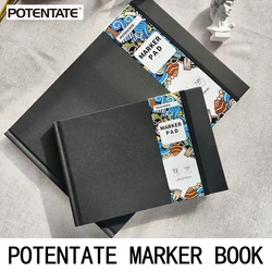 Premium Artist Drawing Sketchbook - Impermeable, Fuzz - Free, 120GSM, 72 Pages - A4