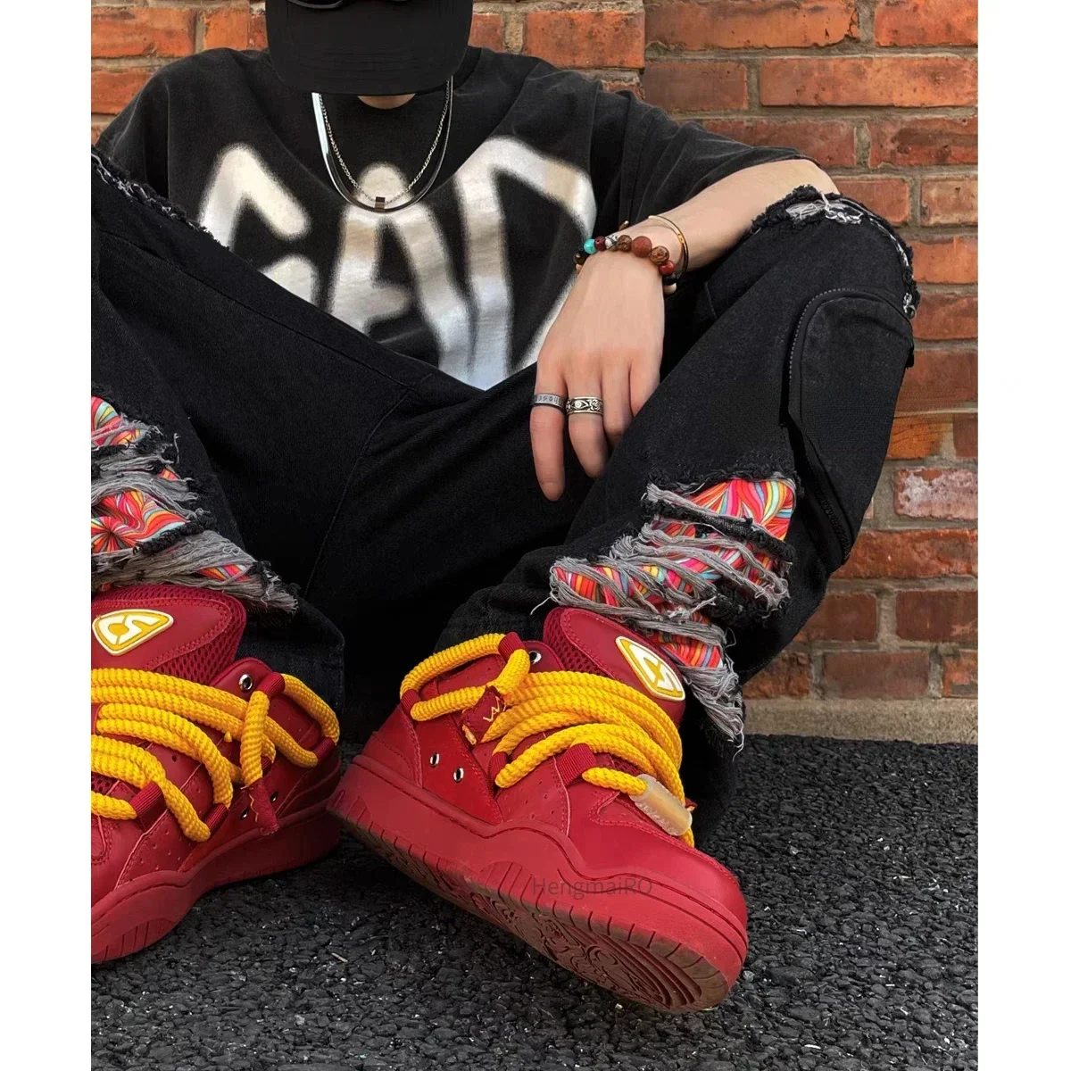 Women Shoes For Men Tennis Retro Y2K Bread Hip-Hop Punk Skateboard Shoes Fashion Male Sneakers Couple Outdoor Sport Casual Shoes