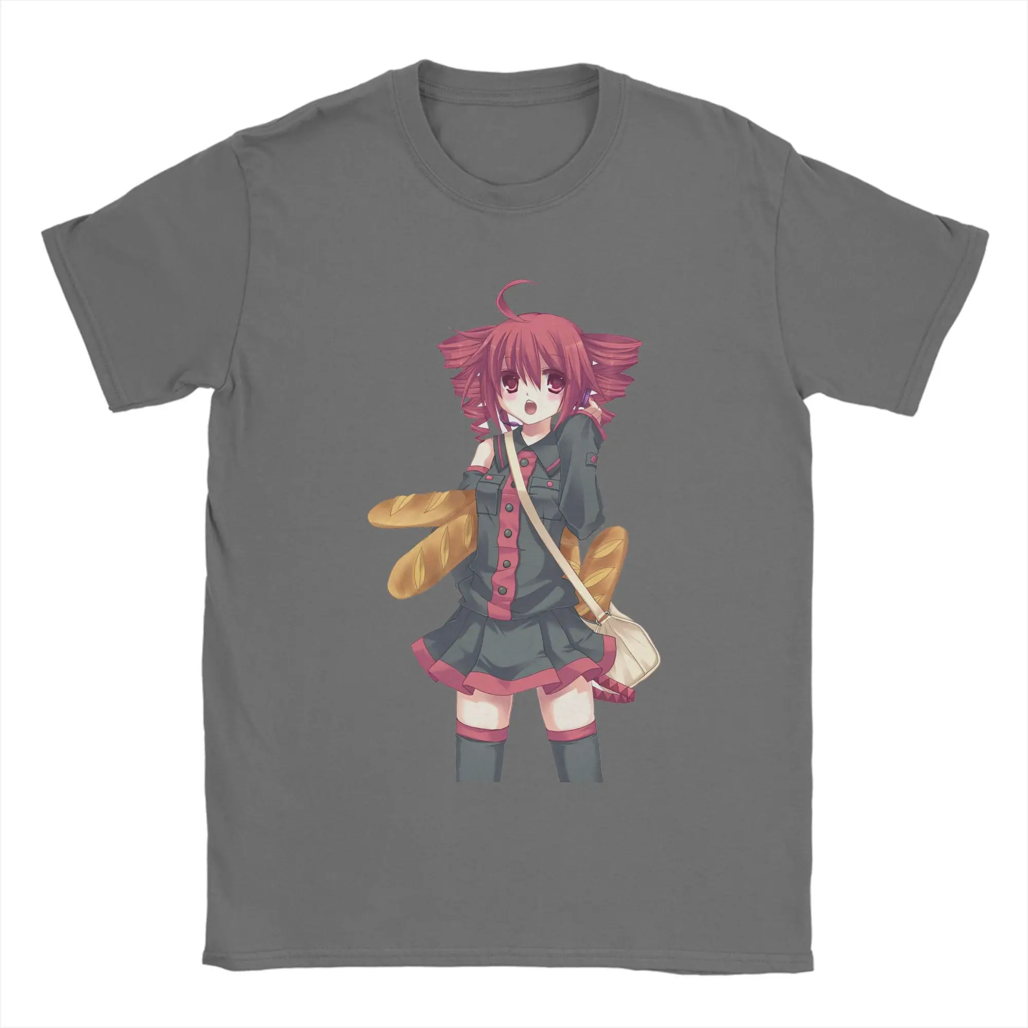 Kasane Teto Men's Funny Cool Cotton Tee - Cute Round Neck Short Sleeve T-Shirt Gift Idea