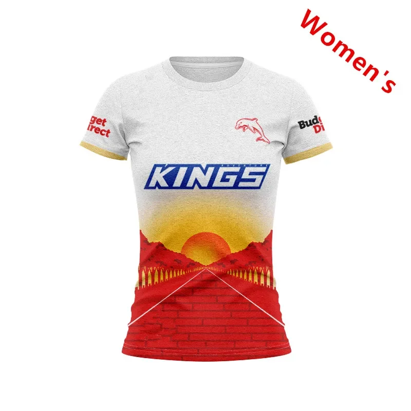

2024 DOLPHINS WOMENS ANZAC COMMEMORATIVE RUGBY WOMENS JERSEY size S--3XL ( Print name and number )