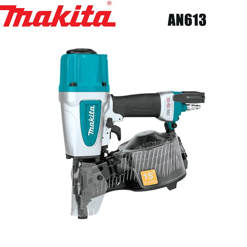 

Makita AN613 Pneumatic Nail Gun Woodworking Tool Decoration Team Use Suitable 38-65mm