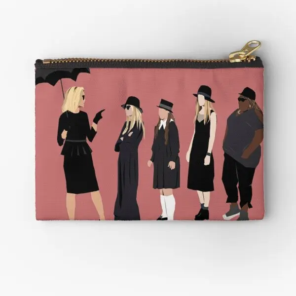 

The Witches Zipper Pouches Panties Women Key Bag Men Pure Small Packaging Cosmetic Storage Pocket Money Coin Underwear Socks