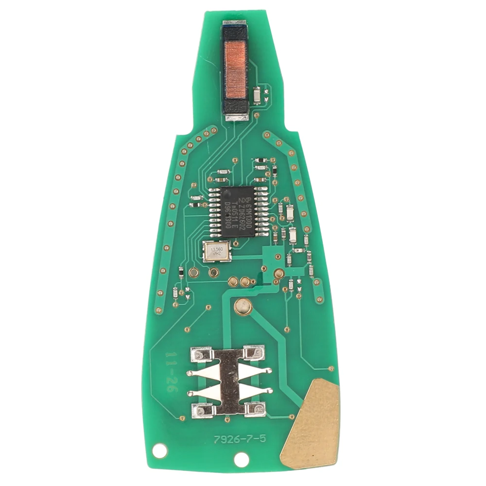 Enhanced 4-Button Remote Car Key with 433MHz Frequency and PCF7961M 4A Chip