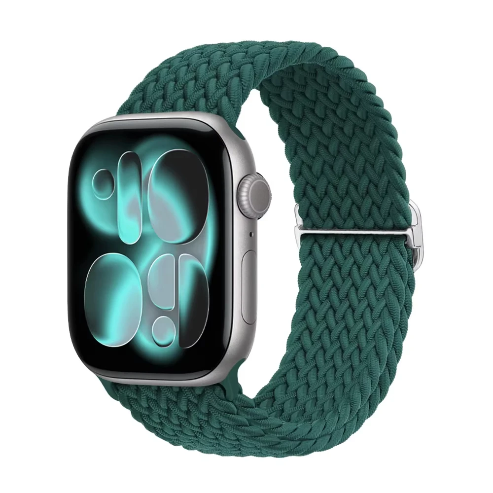 Elastic Braided Nylon Strap