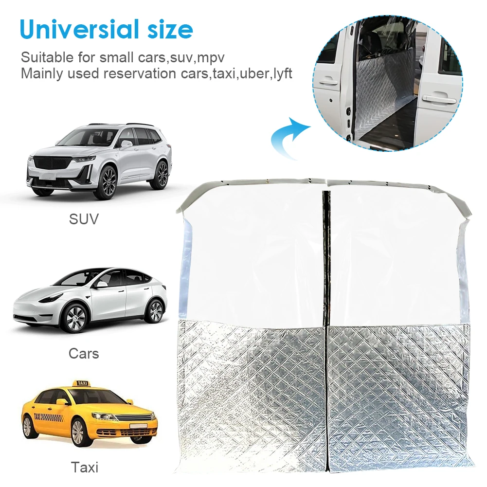 Car Divider Isolation Curtain Car Divider Heat Insulation Curtain Car Divider Privacy Curtain for Ford Car Accessories