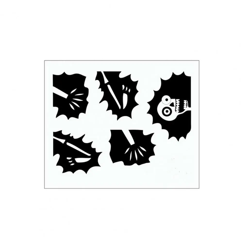 

Office Switch Decorative Stickers Electric Shock Zapped Skeleton Switch Sticker Waterproof Decals for Children's Bedroom