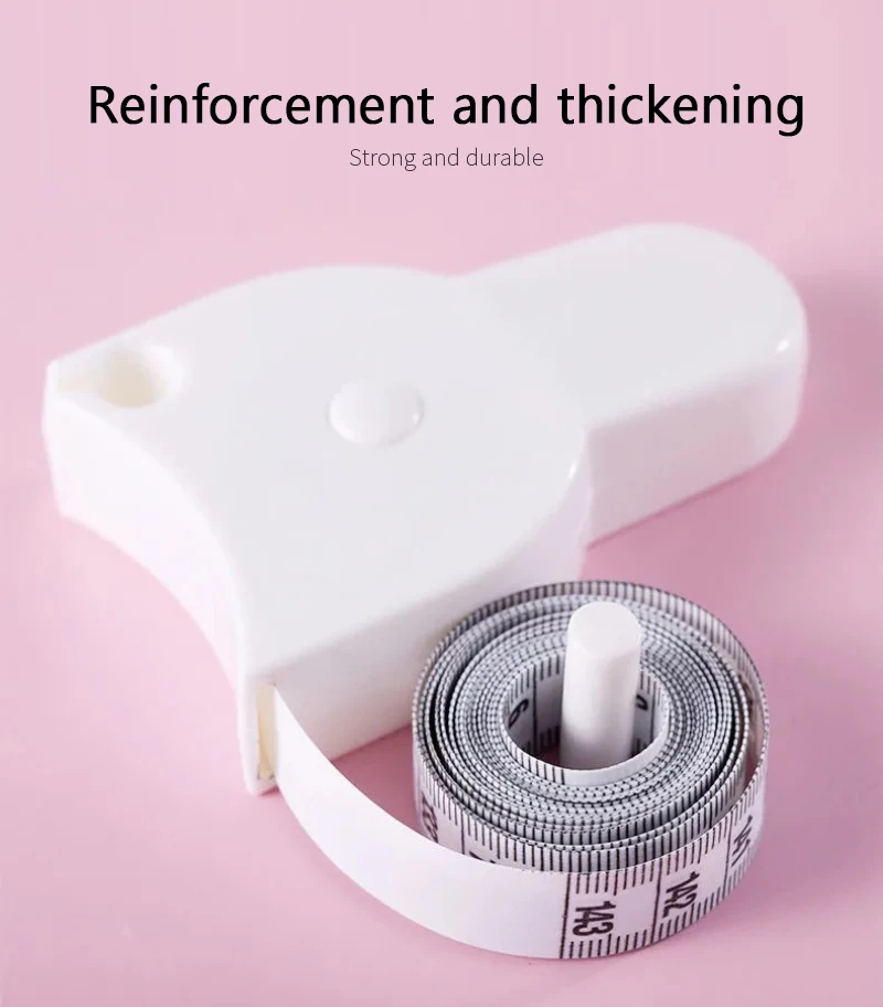 Measuring Tape Automatic Telescopic 150cm/60 Inches Double-sided Soft Measure Ruler for Body Sewing