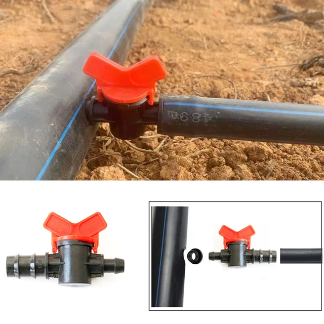 16/20/25 Mm -Es Tömlővezérlő Szelep Öntöző Cseppcső Cső Bypass Szelepkerti Tartozékok Csőváltó Tömlő Adapter - Image 3