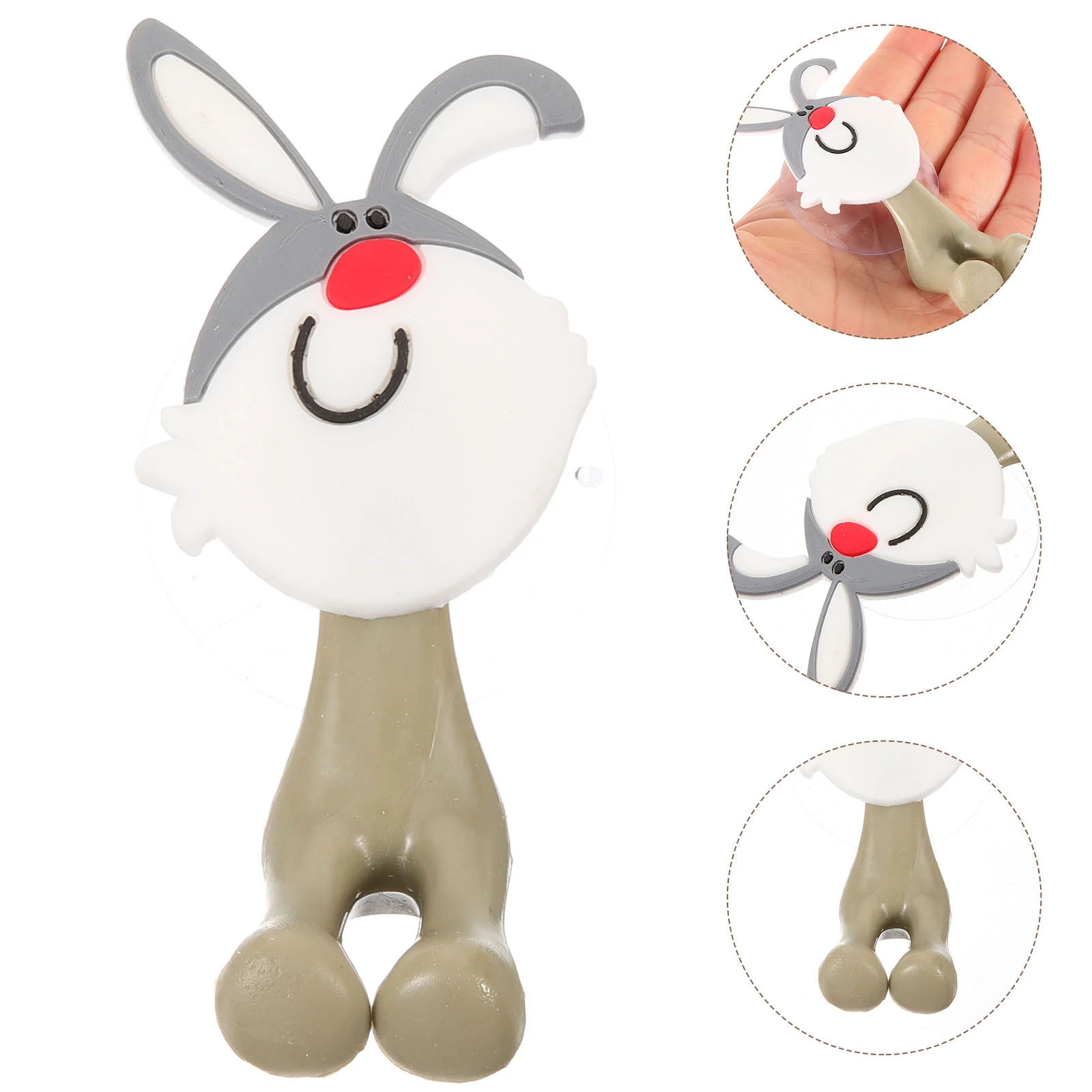 

Cartoon Animal Toothbrush Holder Shower Toothbrushes Rack Cute Hook Suction Cup