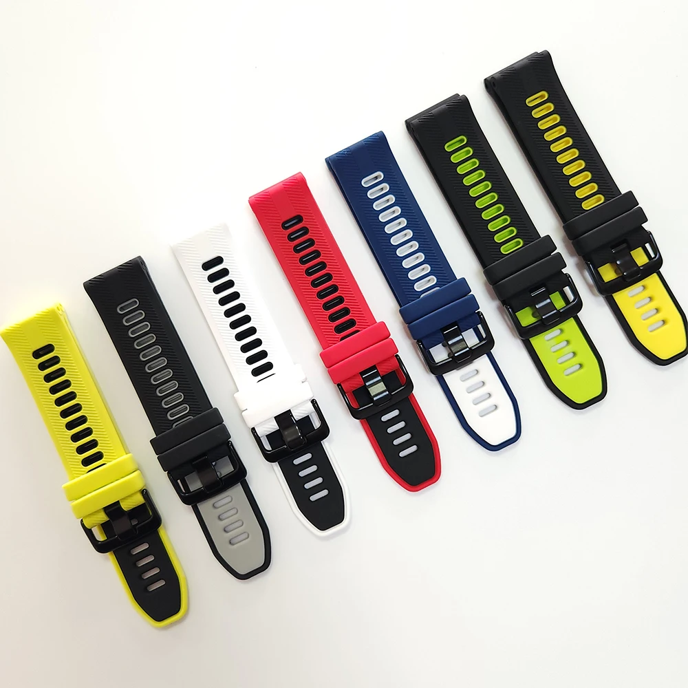 Quick Release 22mm Watch band For Garmin Forerunner 955 Solar 945 LTE 745  935 Silicone Strap Replacement Watchband Bracelet - AliExpress