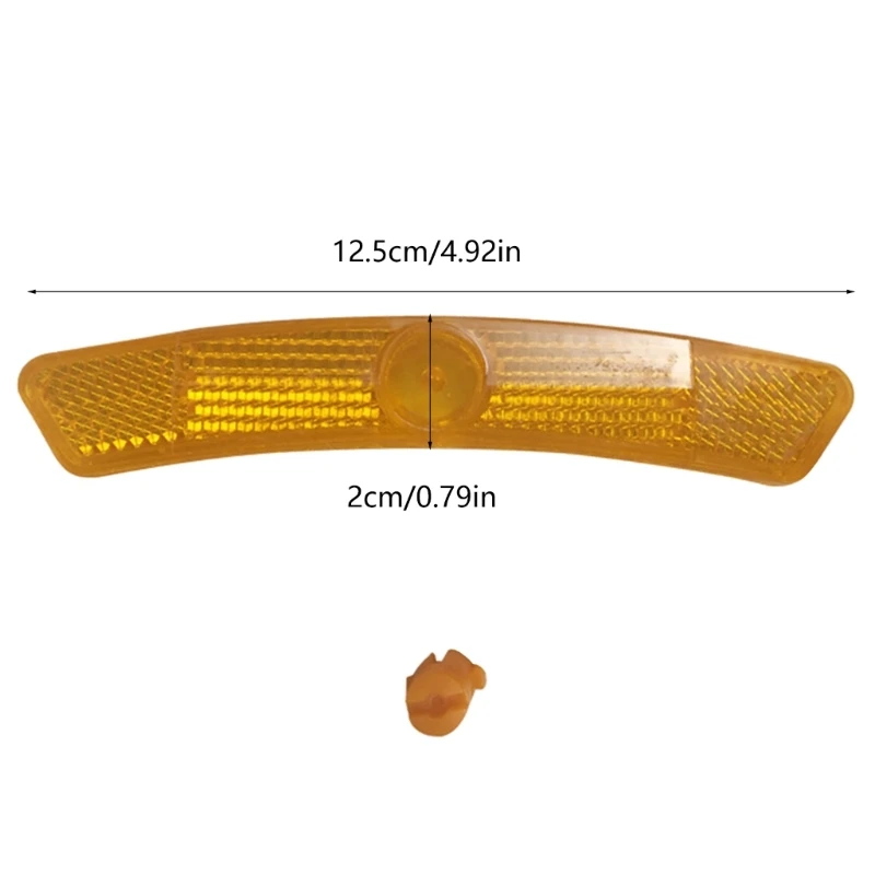 8Pcs Waterproof Bikes Spokes Reflectors Warning Safety Reflectives Light Cyclings Part bike accessories,bicycle spokes