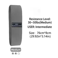Fabric Resistance Workout Bands - Enhanced Fitness Strips (ZD04-M)