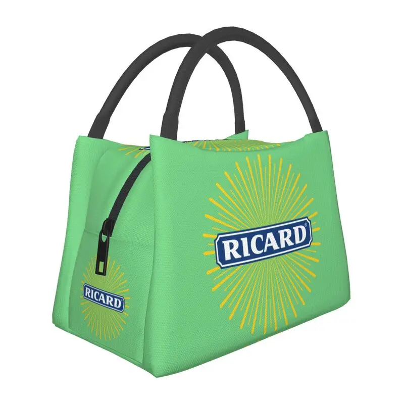 

Ricard Insulated Lunch Bags for School Office Resuable Cooler Thermal Lunch Box Women